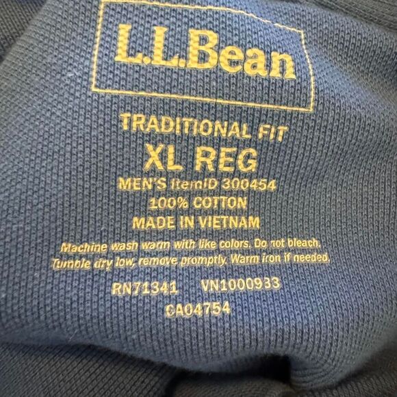L.L. Bean Men's Premium Double L® Polo Banded, Short-Sleeve SIze XL - Picture 3 of 3